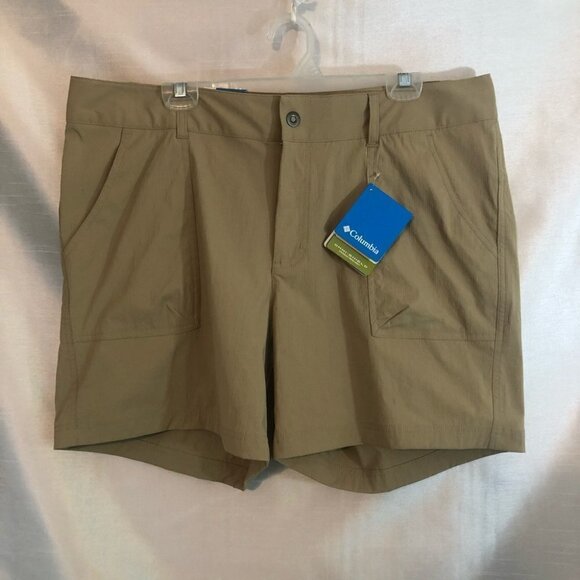 NWT Columbia Court Short  Tan Ladies 16 - Picture 15 of 15
